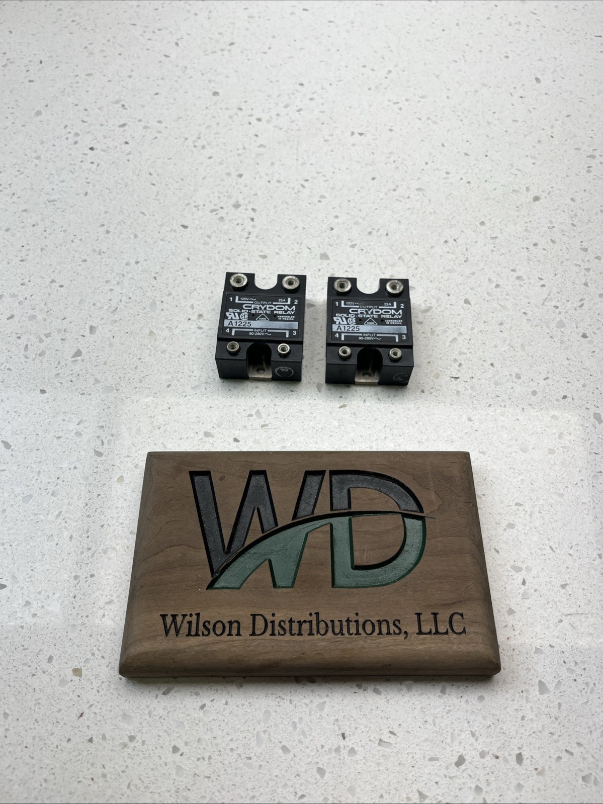 New NOS Crydom A1225 Solid-State Relay 90-280V (Lot Of 2)