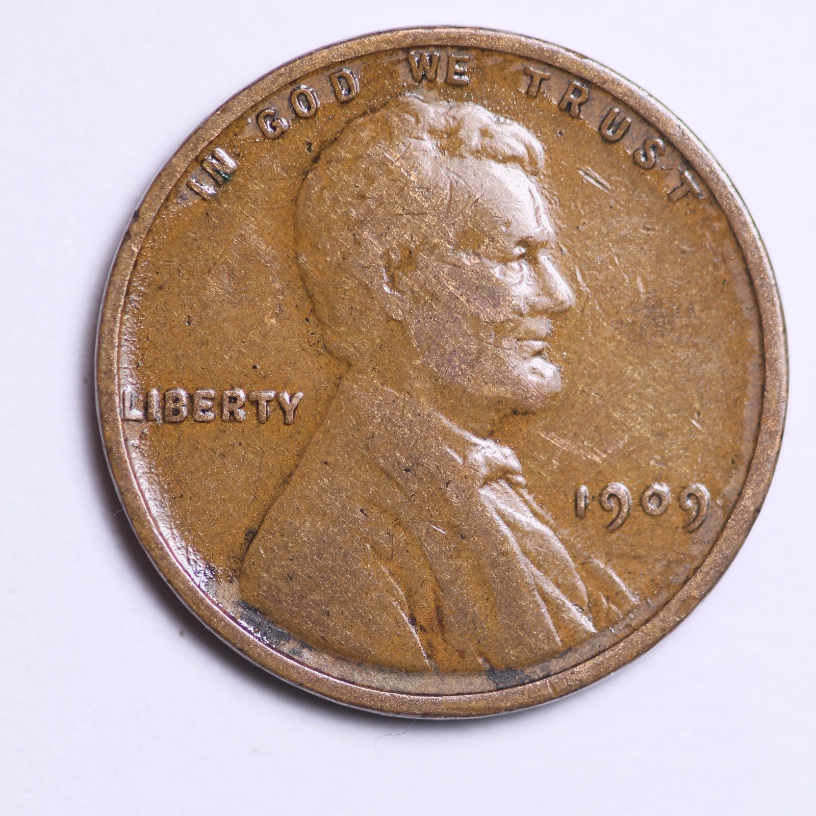 1909 Lincoln Wheat Cent Penny LOWEST PRICES - CHOICE COIN! =