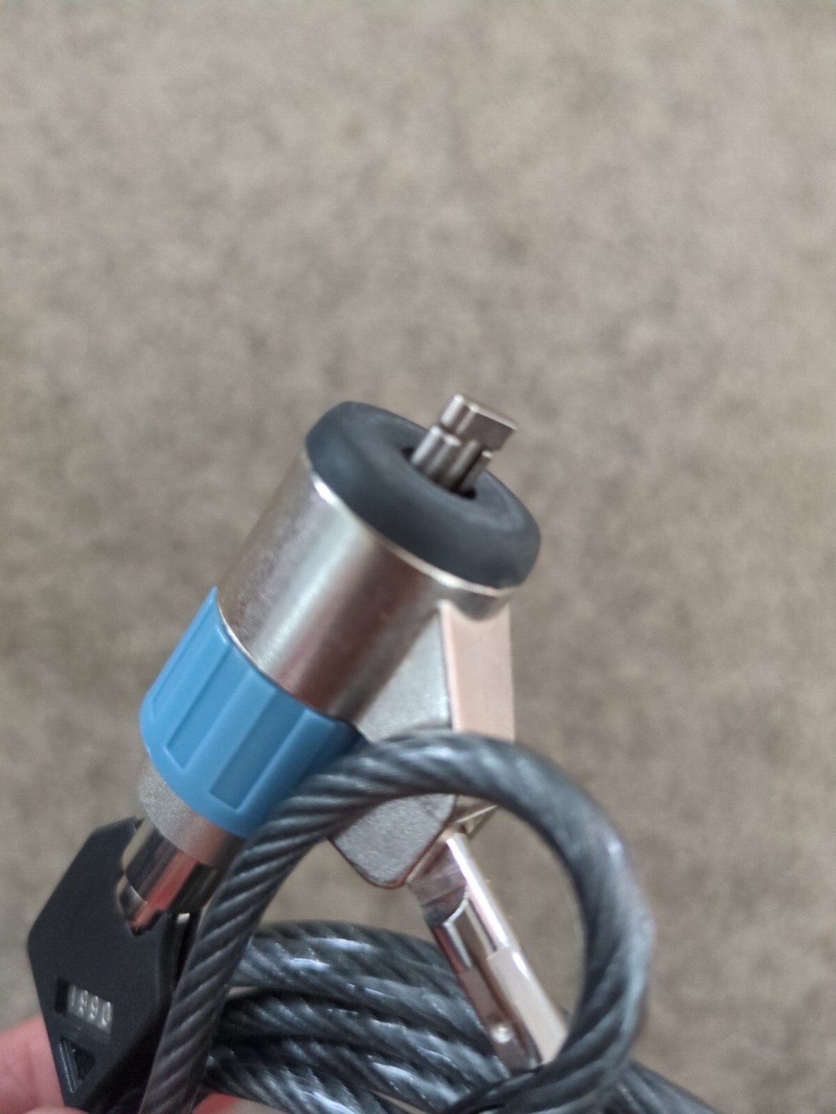 Brenthaven Zero Impact 4100 Keyed Cable Lock for Notebooks and Laptops