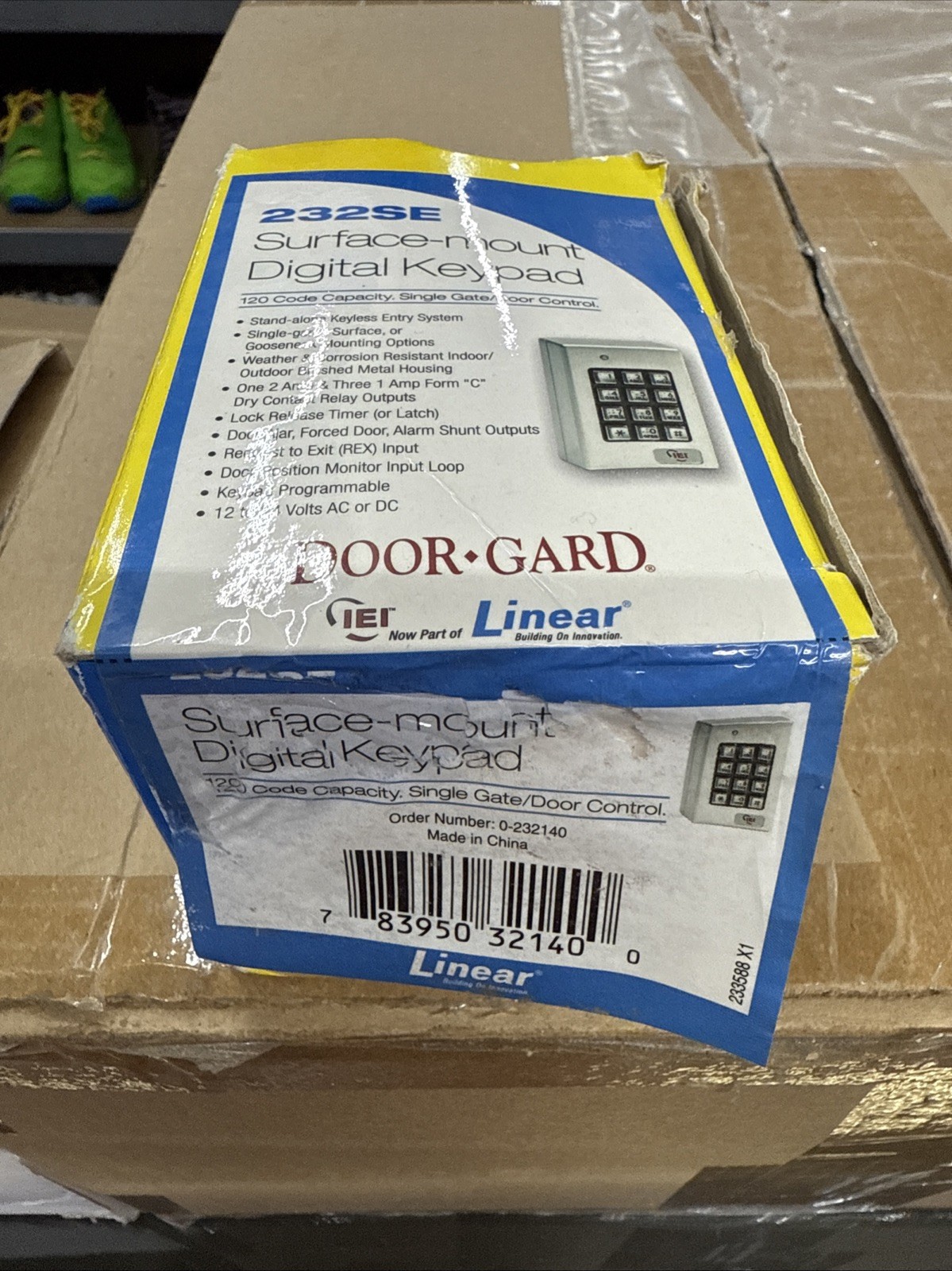 IEI International Electronics 232SE Surface-mount Digital Weatherproof Keypad