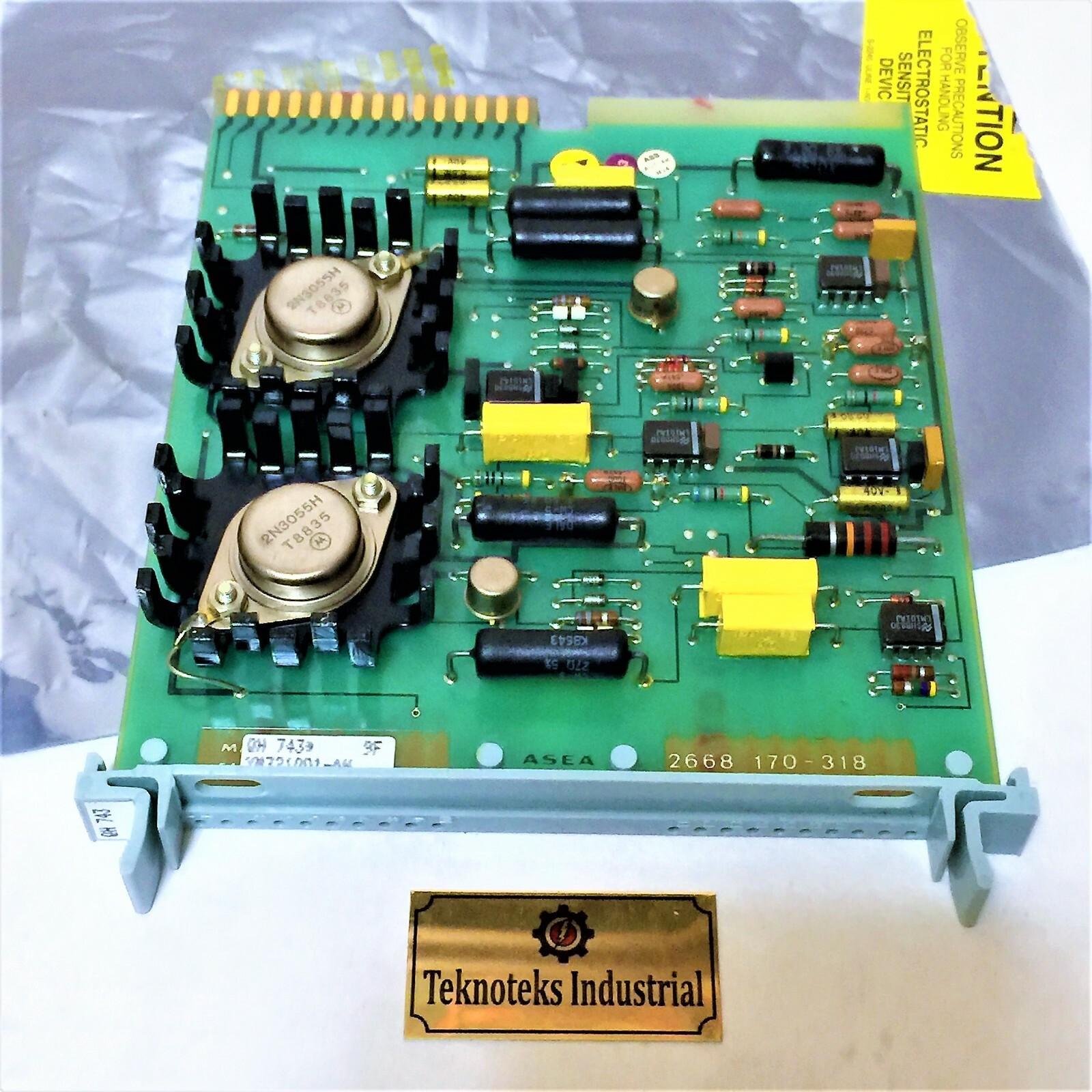 ASEA QH743 /  2668 170-318    CIRCUIT BOARD