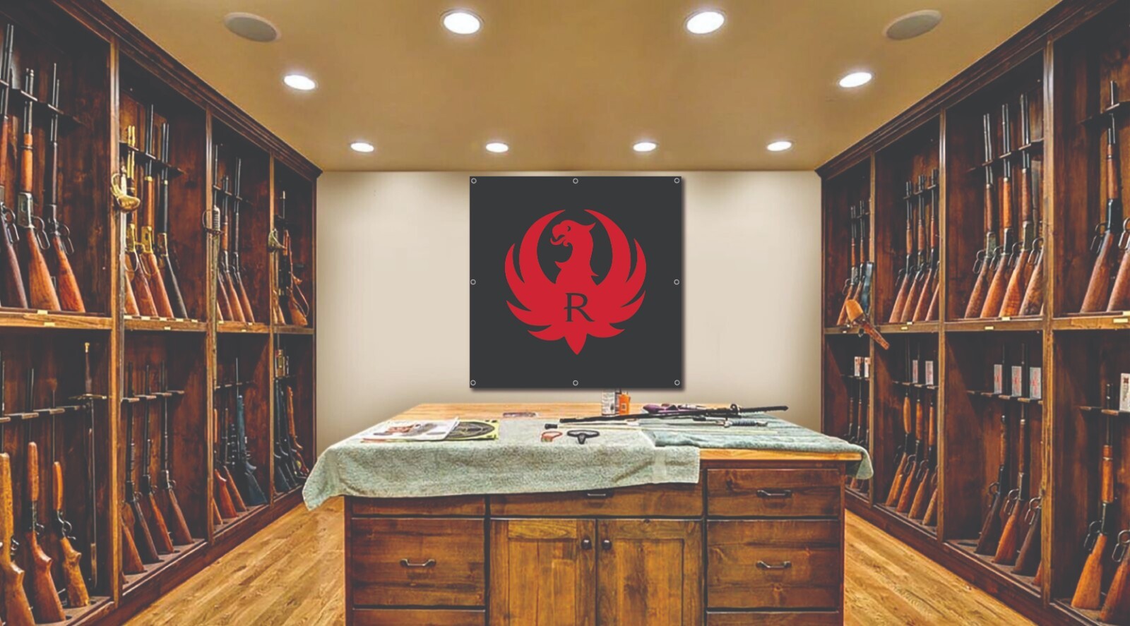 RUGER COMPANY 5'X5' VINYL BANNER CUSTOM LOGO