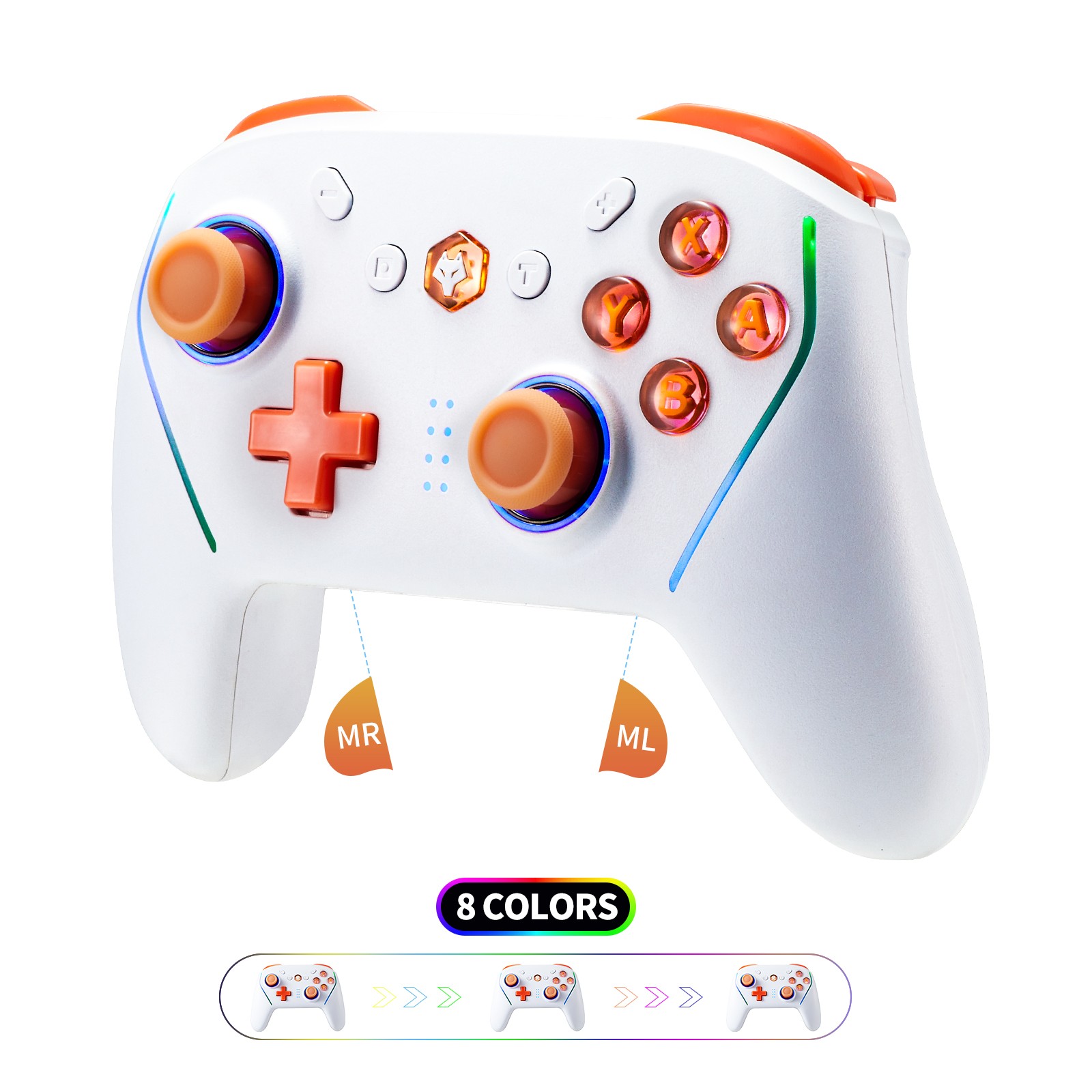 APP Control Wireless game Controller w/NFC TURBO For Switch 2 PC IOS Android
