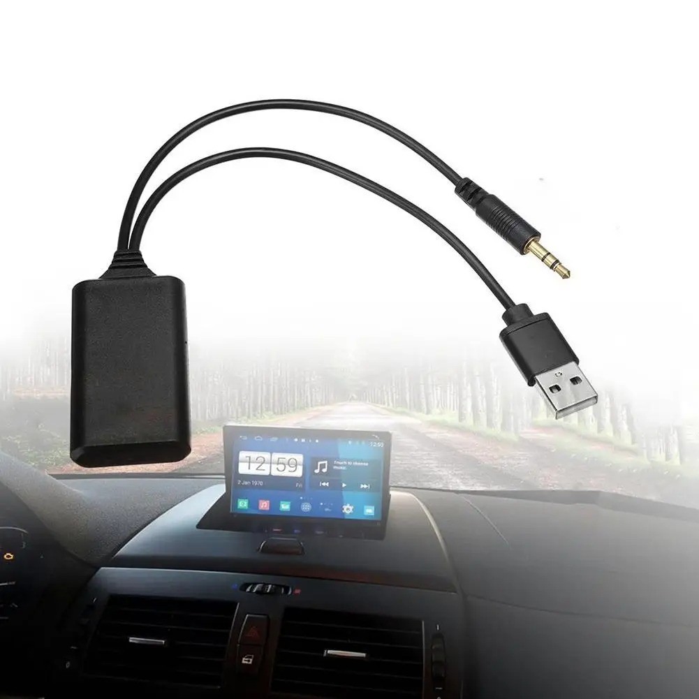 2 In 1 USB Bluetooth 5.0 Transmitter Receiver Adapter Wireless For PC Car Kit