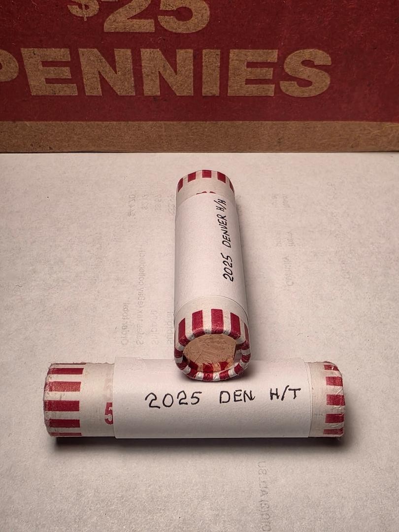 2025-D UNC SHIELD PENNY ROLL