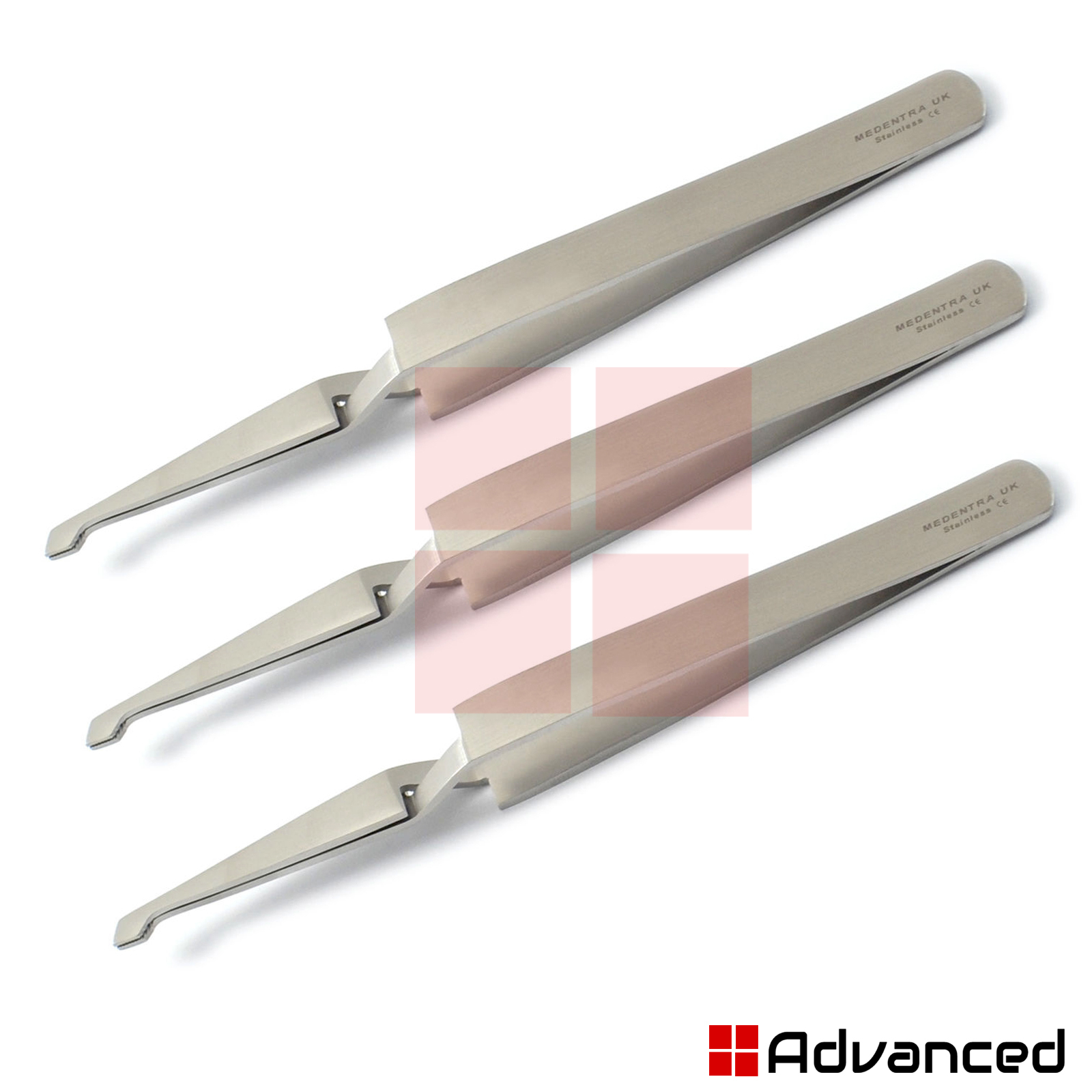 X3 Orthodontic Bracket Removing Placing Tweezer Forceps Self locking Plier Lab
