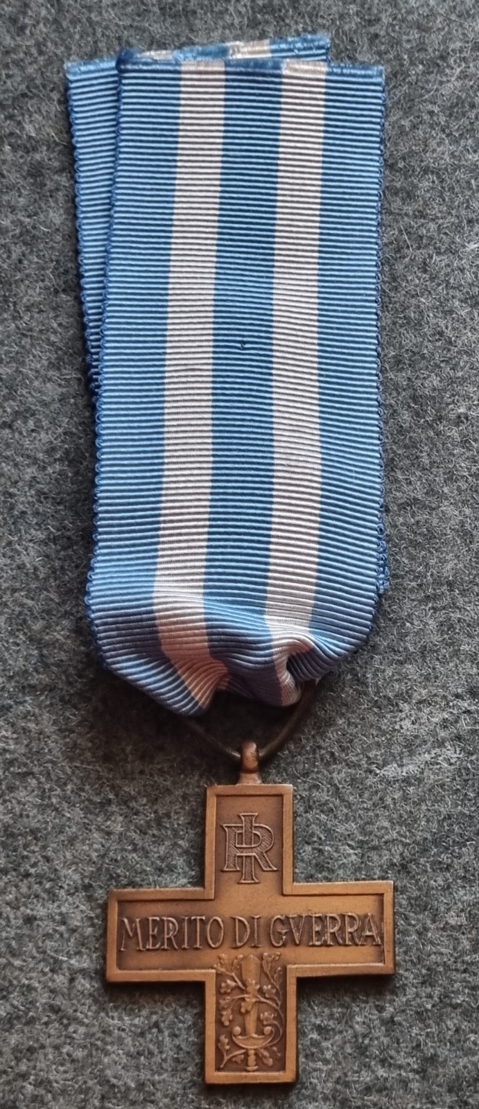 ITALIAN REPUBLIC ORIGINAL WAR MERIT CROSS CROSS WAR MERIT #17