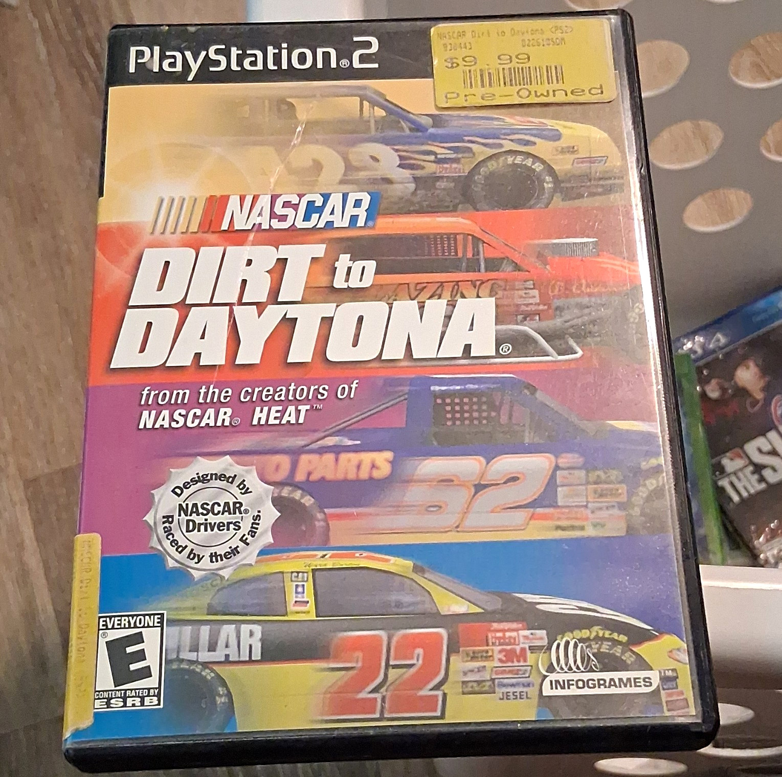 Infogrames NASCAR: Dirt to Daytona - Sony PlayStation 2 Racing  CASE ONLY