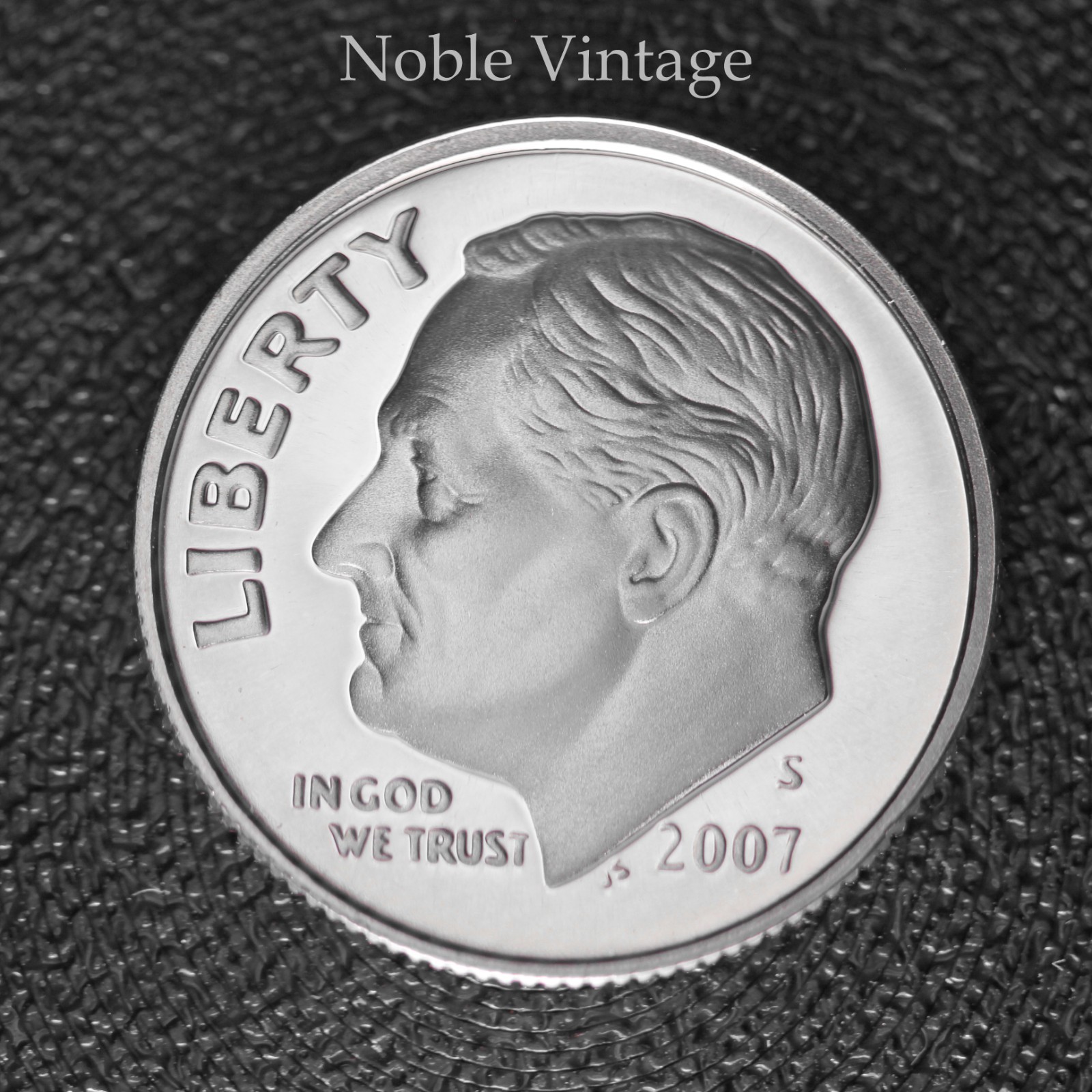 2007 S Proof Roosevelt Dime - From a Clad Proof Set