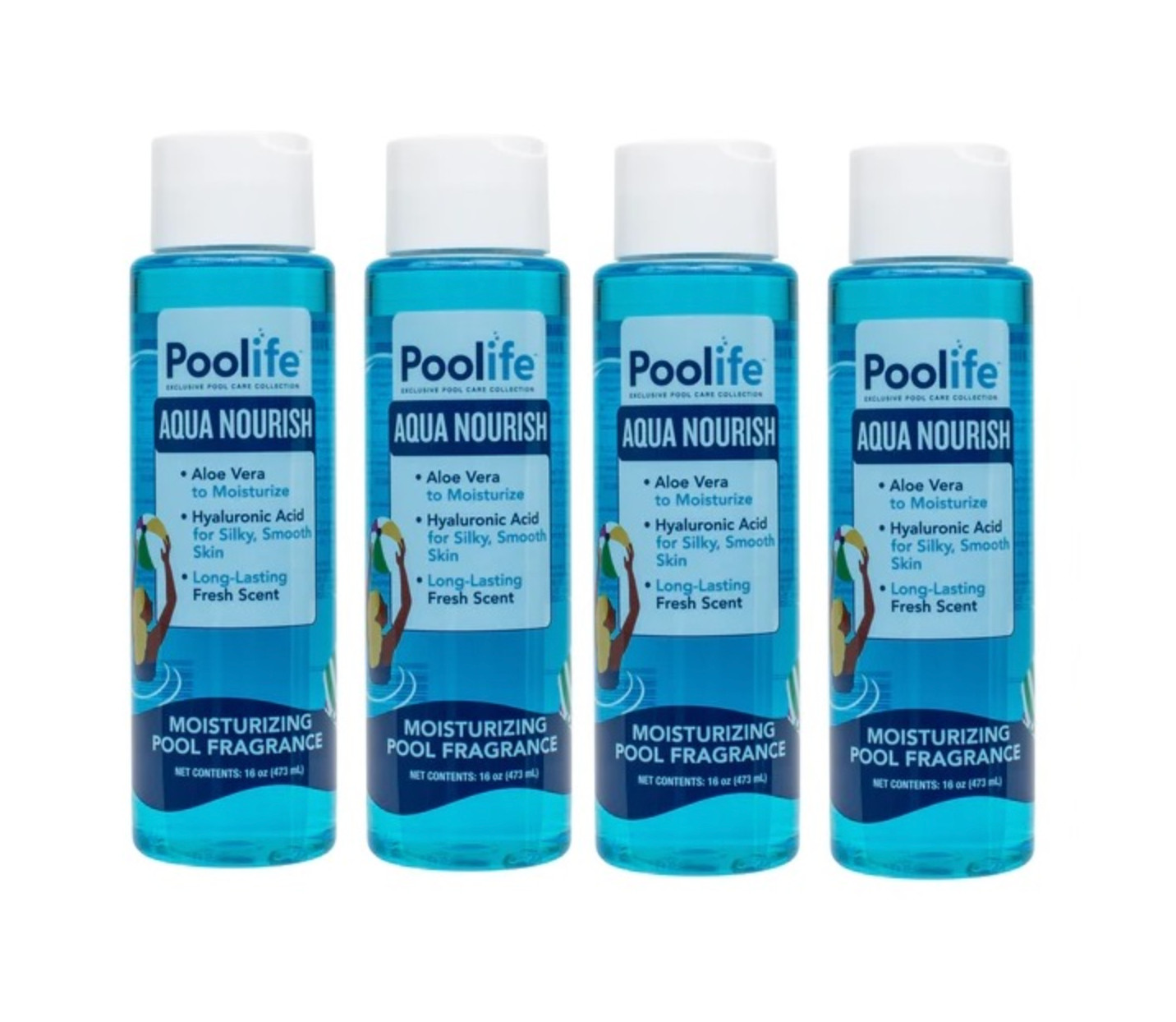 Poolife Aqua Nourish (16 oz) (4 Pack)