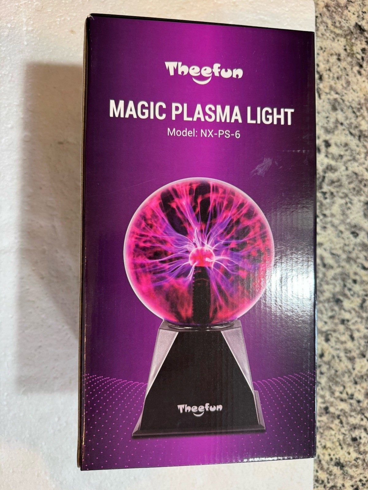 Theefun Magic Plasma Ball - NIB - Unused