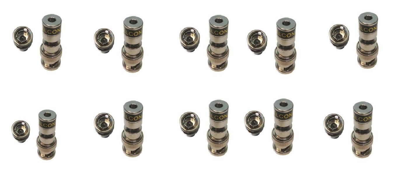 KIT 10 BETA CABLE CONNECTORS 505033 COMPRESSION FOR HD cables