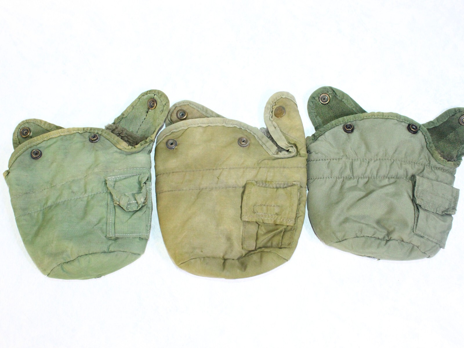 x1 VTG US Military ALICE LC-2 Water Canteen Cover Pouch OD Green Desert Storm