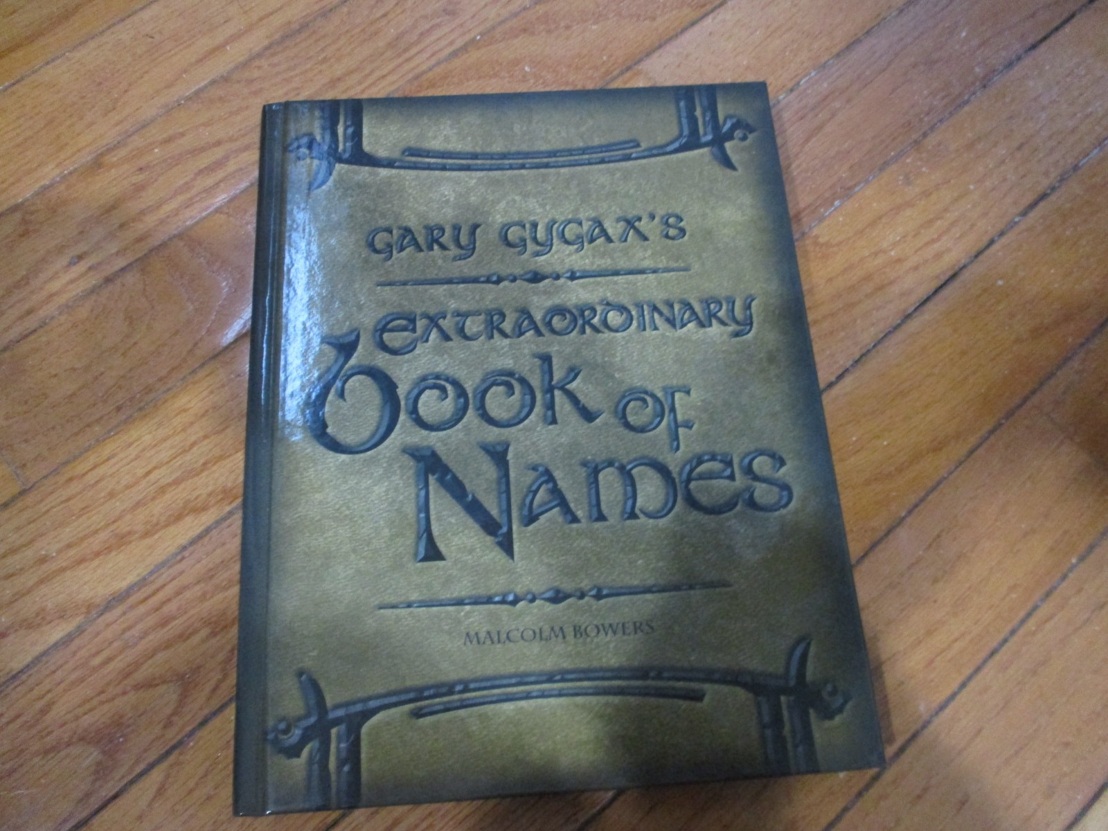 D&D D20 Troll Lord Gary Gygax's Extraordinary Book of Names HC