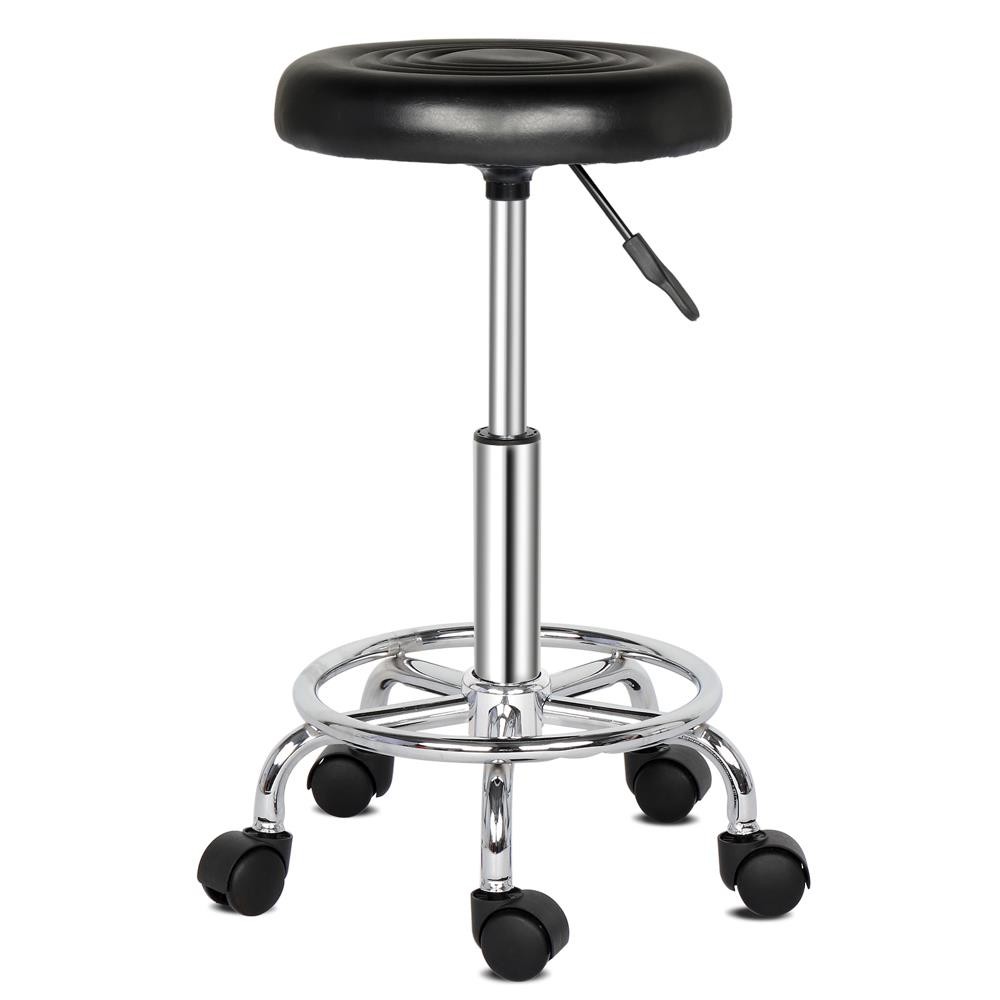 Swivel Salon Stool Chair Adjustable Hydraulic Rolling Stool for Beauty Barber