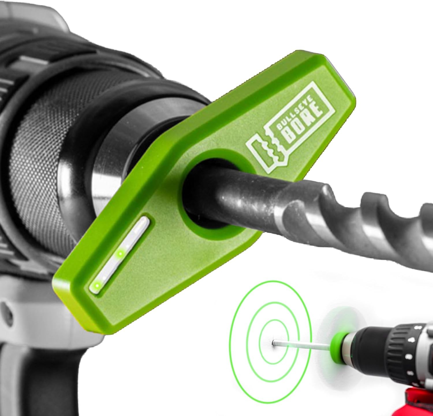 Drill Guide Magnetic Laser Alignment Compatible 2-8 Inch Bits BullseyeBore Core