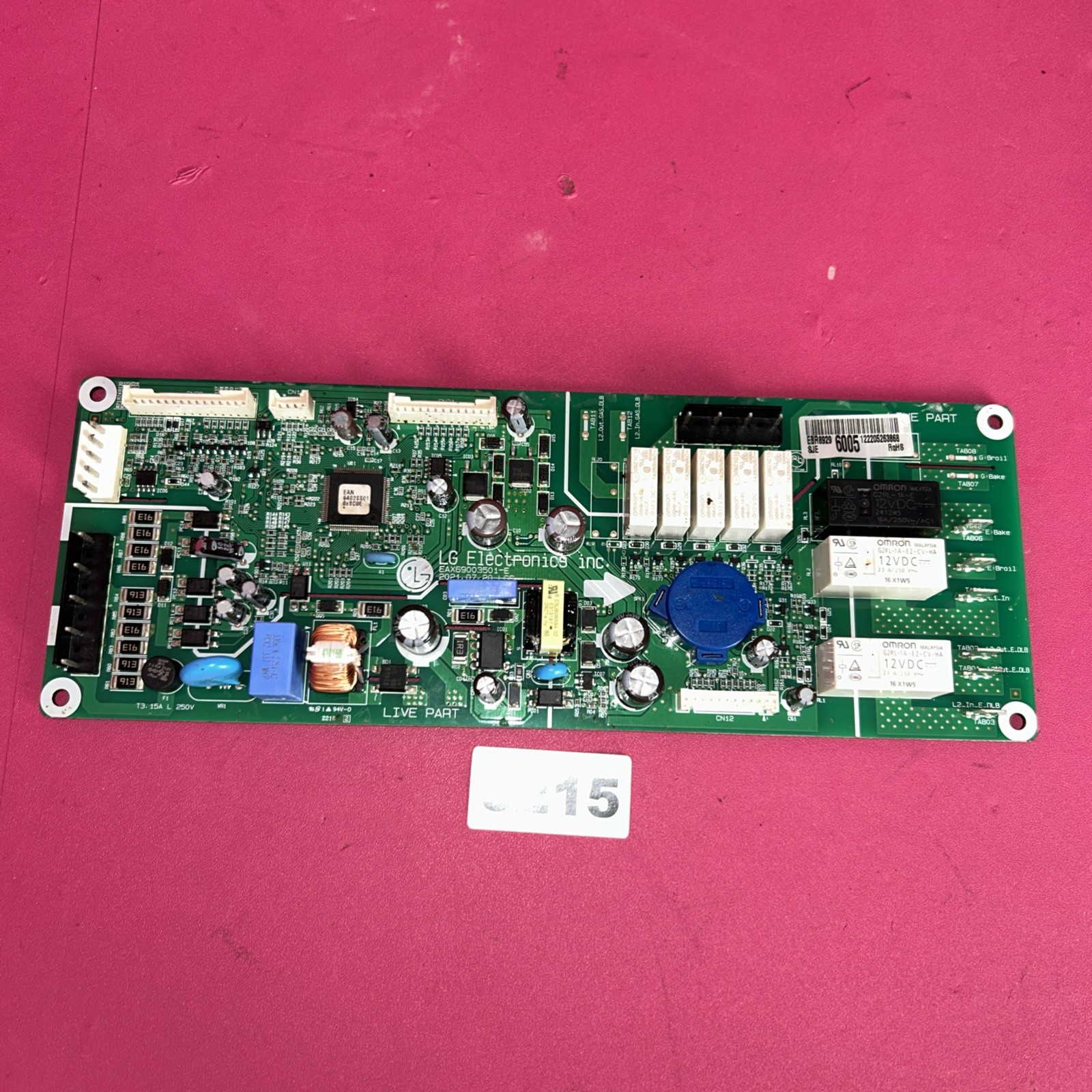 OEM LG Range Oven Control Board EBR89296005