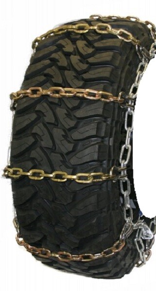 Square Alloy Highway 10R17.5 Truck Tire Chains - AS2228CAM