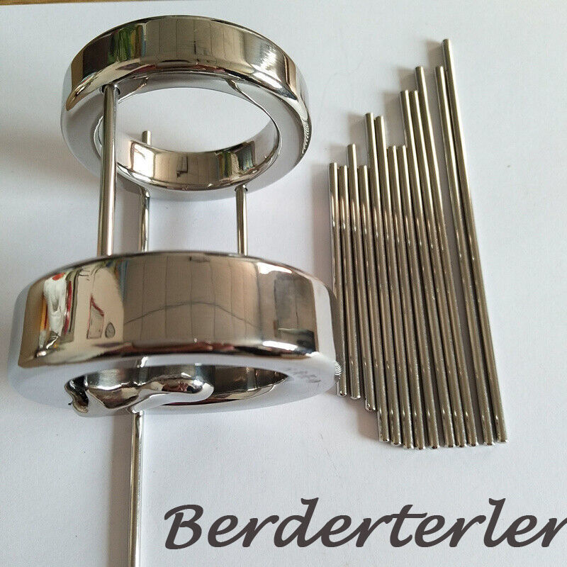 Stainless Steel Penis Extender Stretcher Threaded Adjustable Length Enlarger