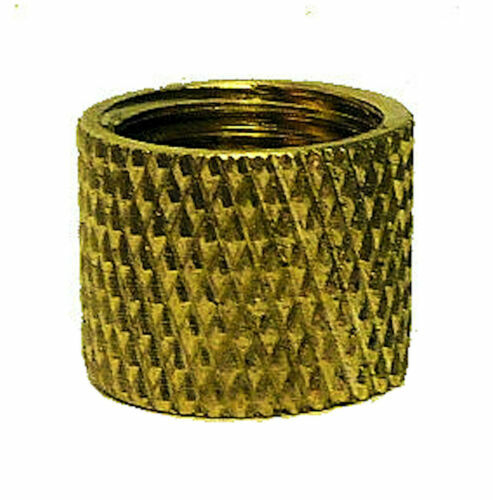 LOT of 20 COUPLINGS 3/8" x 3/8" HOLE...KNURLED BR, UNF BR, NICKLE, B&L