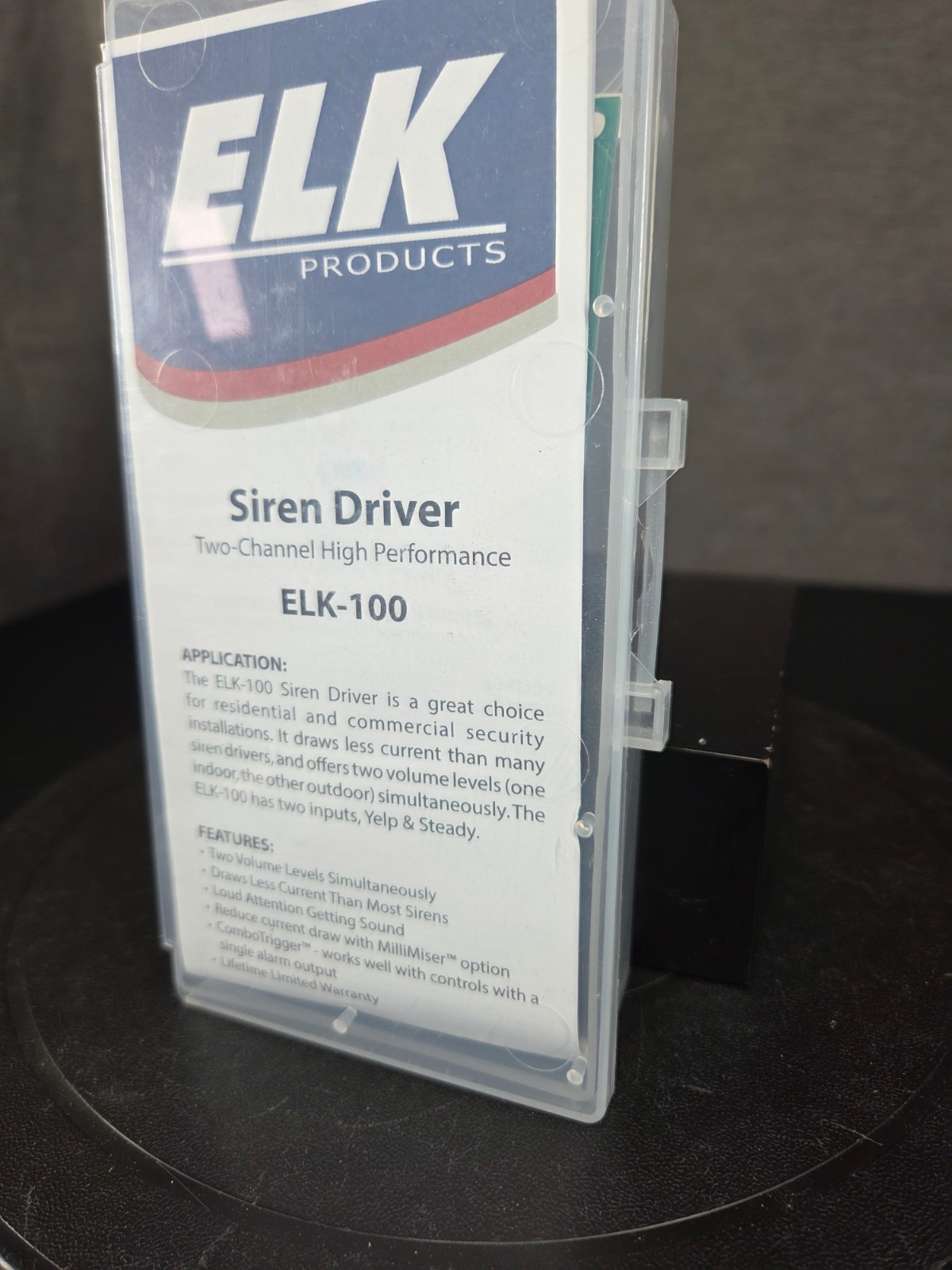 NEW Elk-100 High Performance Siren Driver Module 2-Volume Levels Simultaneously