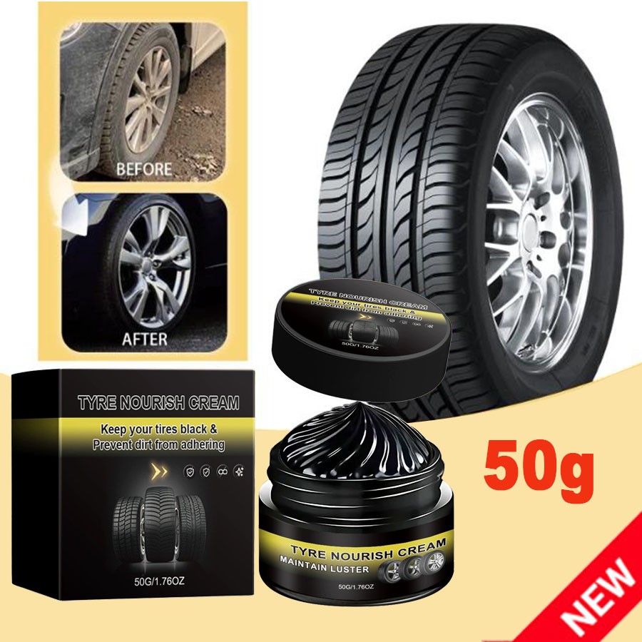 Tyre Nourish Cream,Tire Nourish Wax Cream,Tyre Nourish Cream Maintain Luster~NEW