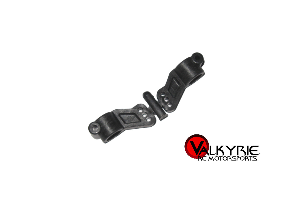 RC Associated B3 T3 Series 0° Rear Hub Carrier Set Plastic Black (2) 7366 3 Hole