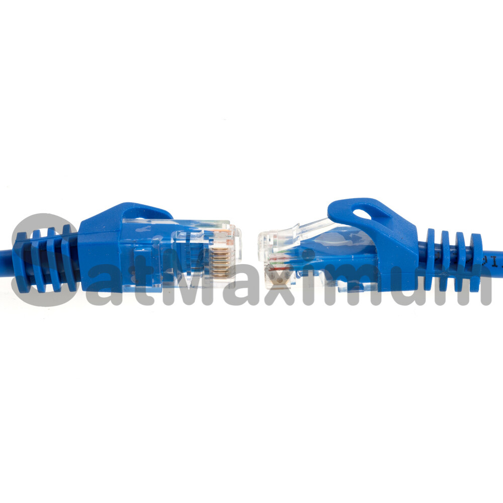 CAT6e/CAT6 Ethernet LAN Network RJ45 Patch Cable Blue 1.5FT- 20FT Multipack LOT