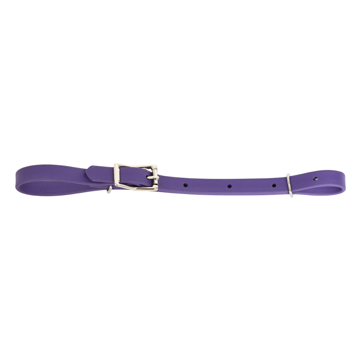 READY MADE- Horse size Purple CURB STRAP