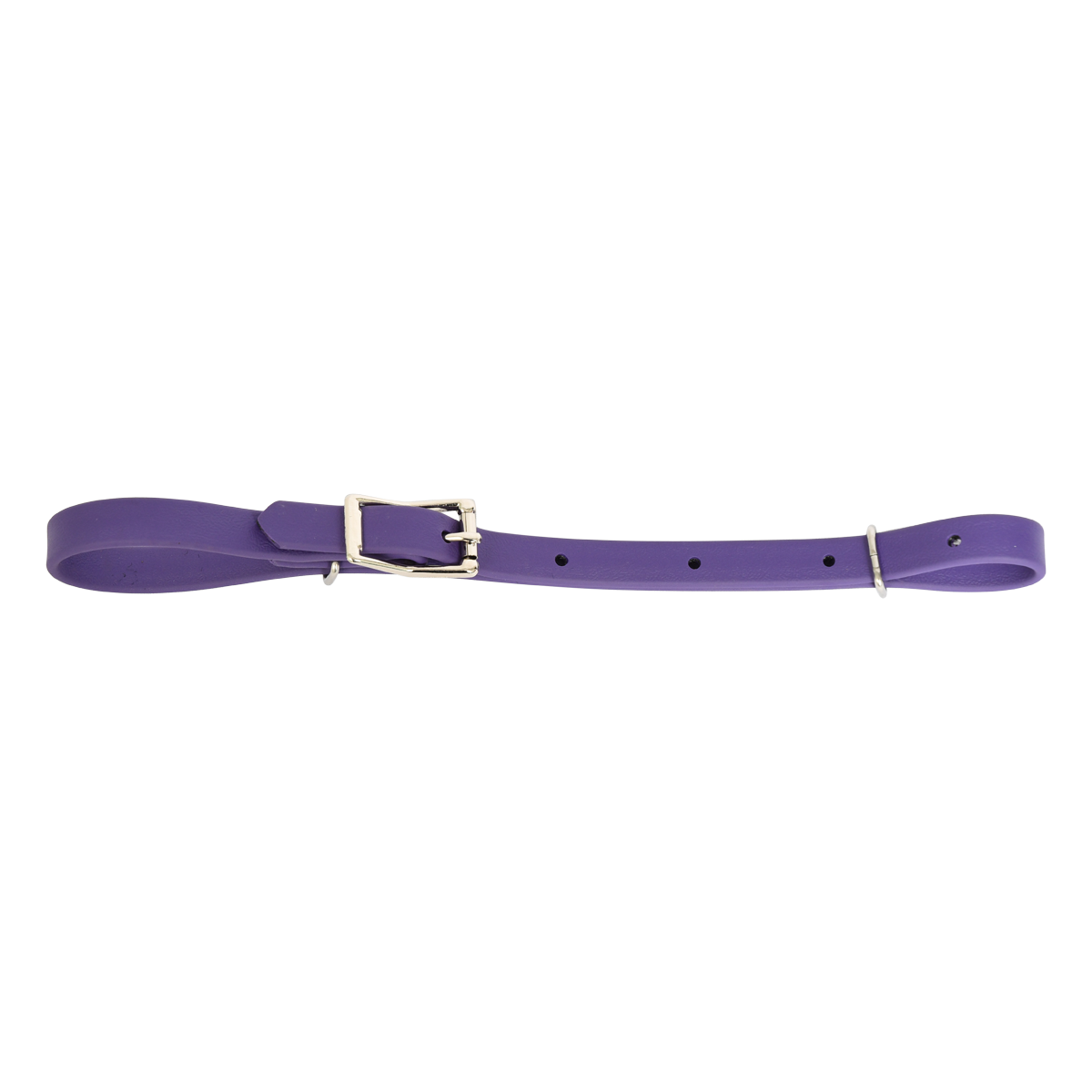 READY MADE- Horse size Purple CURB STRAP
