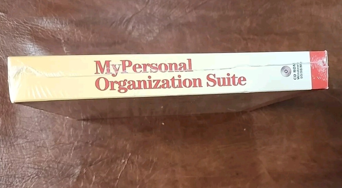 2000 MyPersonal Organization Suite 5 Creative Solutions PC CD-ROM Windows 95 New