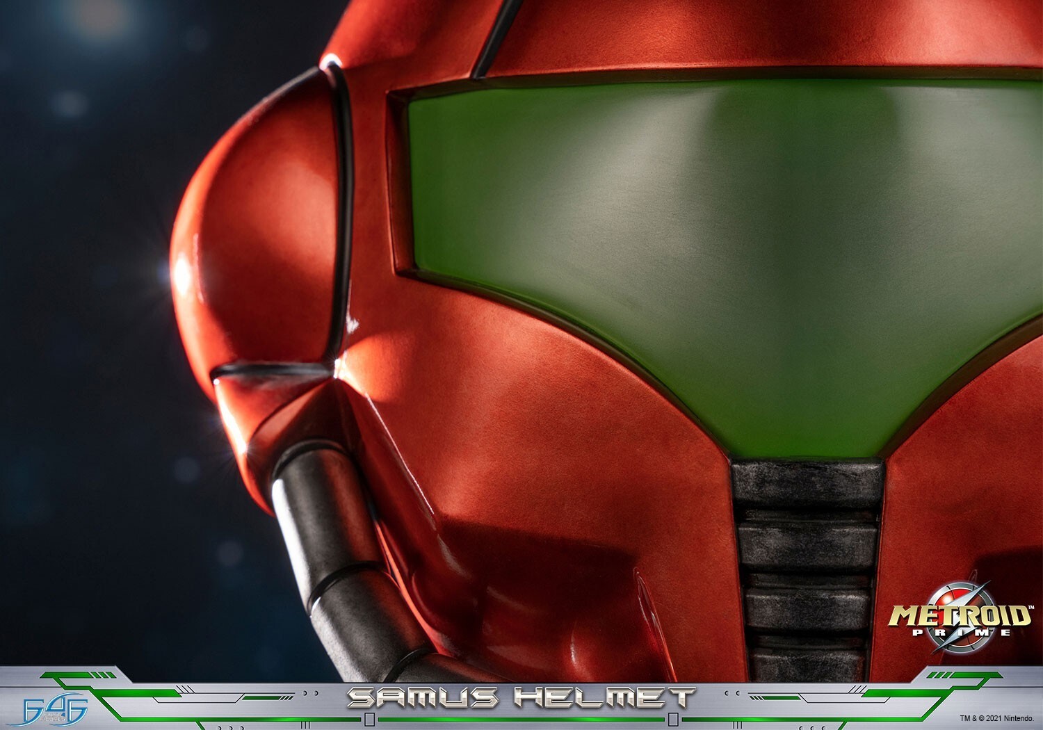 First4Figures Metroid Prime: Samus Helmet Standard - SEALED MIB