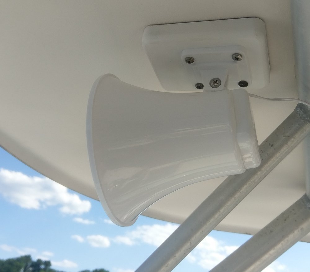 Stern Pad Standard Black - Transducer Mounting Kit (No Screwing into Boat)