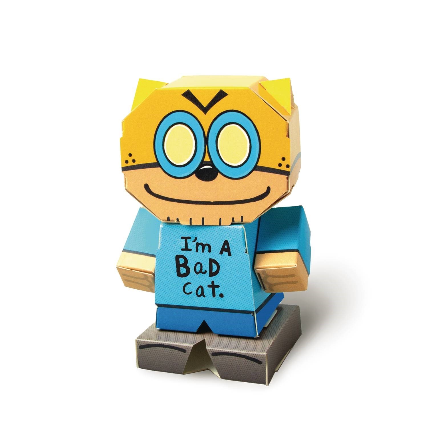 Dog Man Cat Man PX Cuble papercraft figure kit movable parts no glue needed