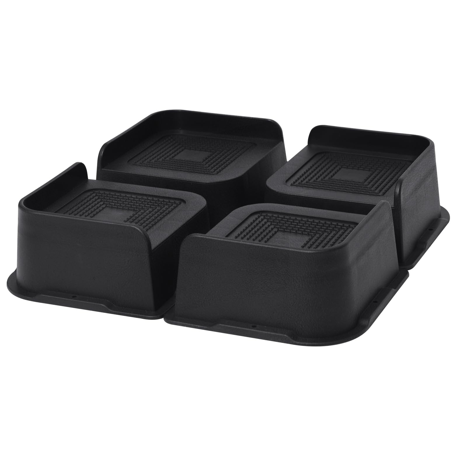Bed Risers 2 inch, 3 inch, 4 inch, 6 inch or 8 inch Heavy Duty Furniture Rise...