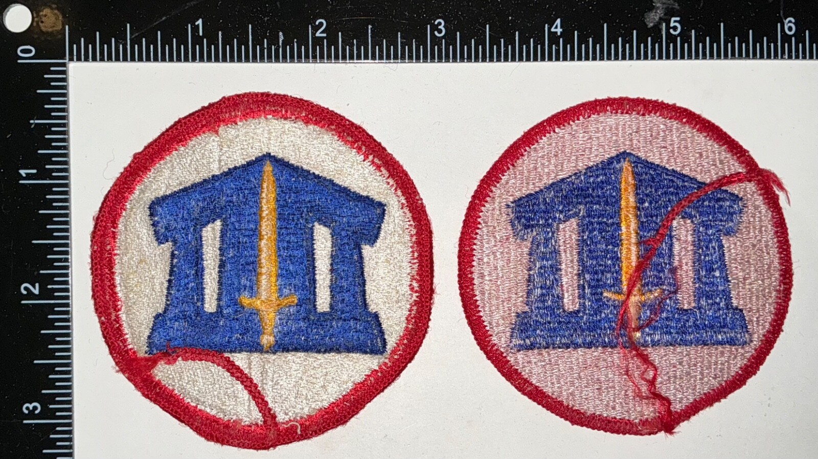 College 3rd Region Army Reserve Officer Training Corps ROTC Patch