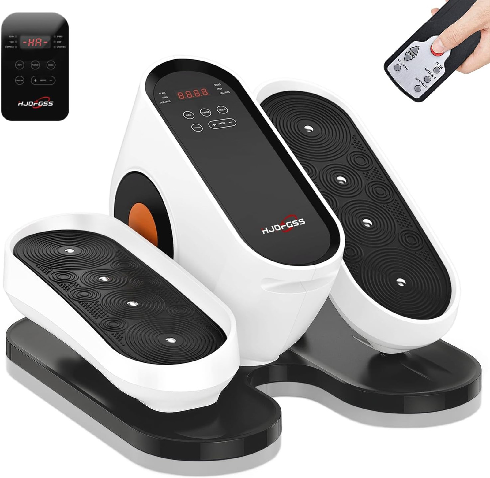 Under Desk Elliptical Machine Electric Leg Exerciser Bi-Directional for Seniors
