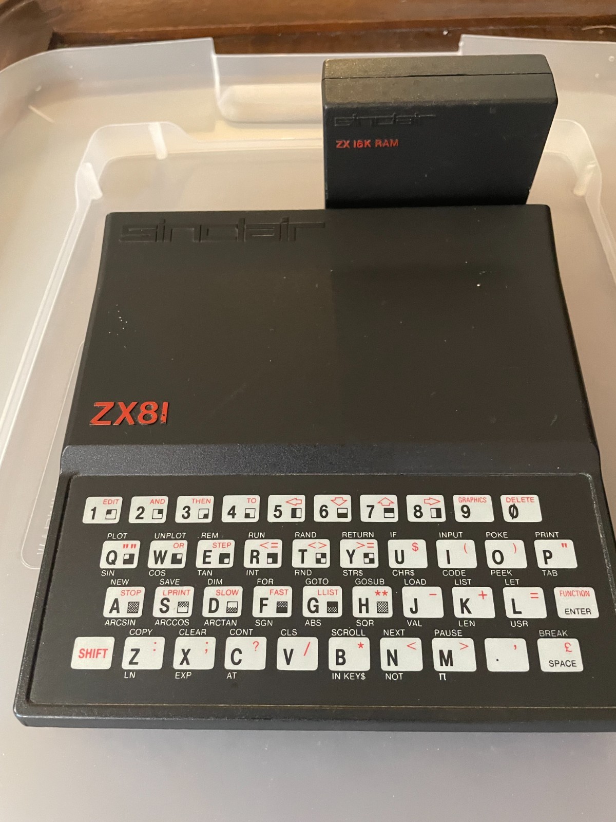 Vintage Sinclair ZX81 Personal Computer, Untested, Unknown Condition.