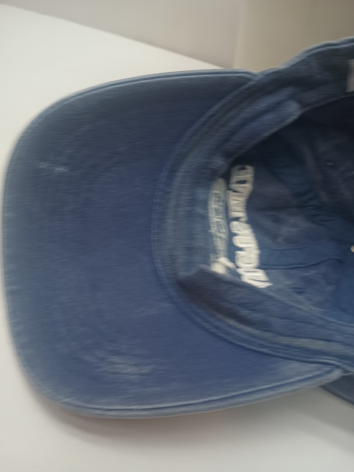 St. Augustine Florida Blue washed out Strapback Hat Cap
