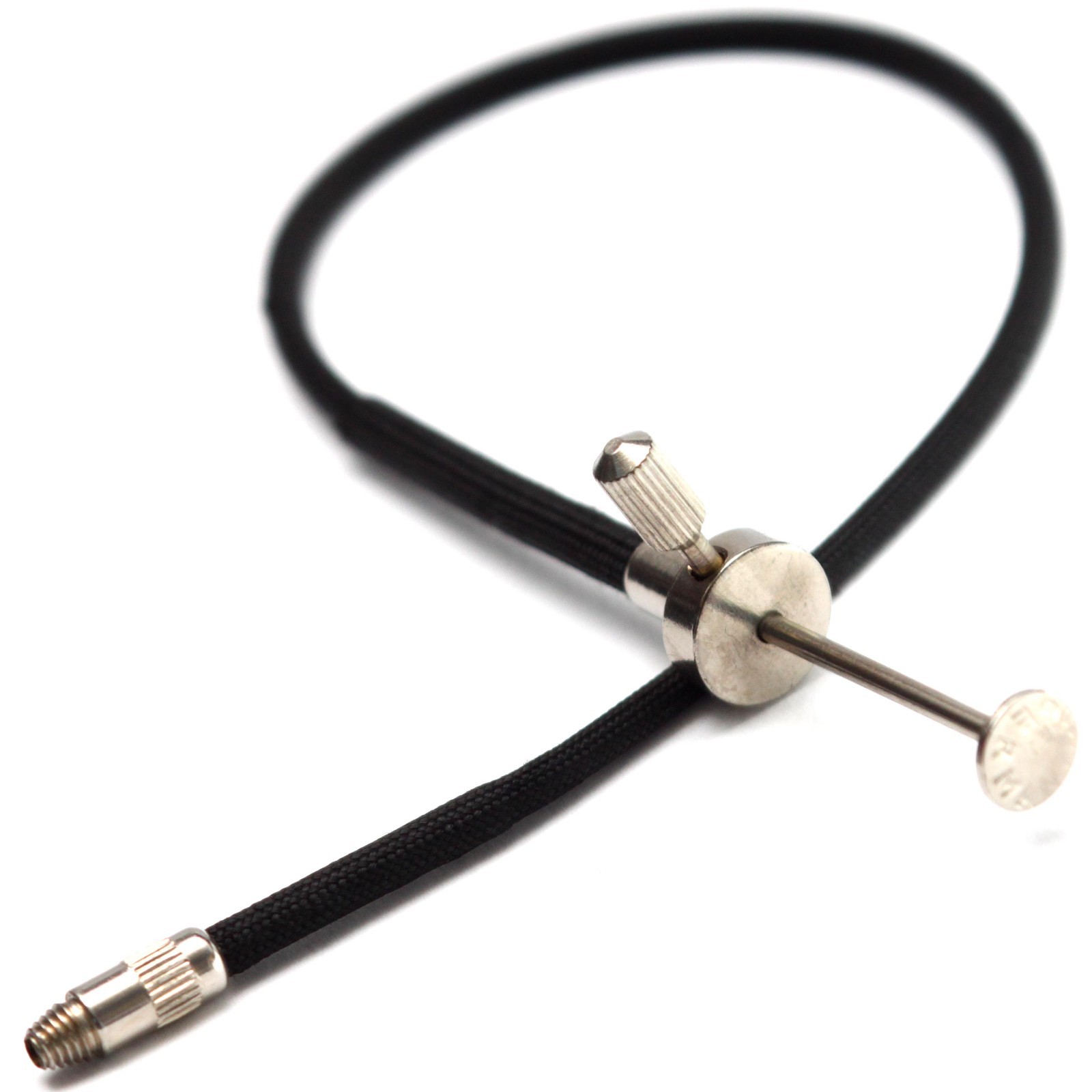 Shutter Release Mechanical Cable 11" with Locking Screw For 35mm 120 Film Camera