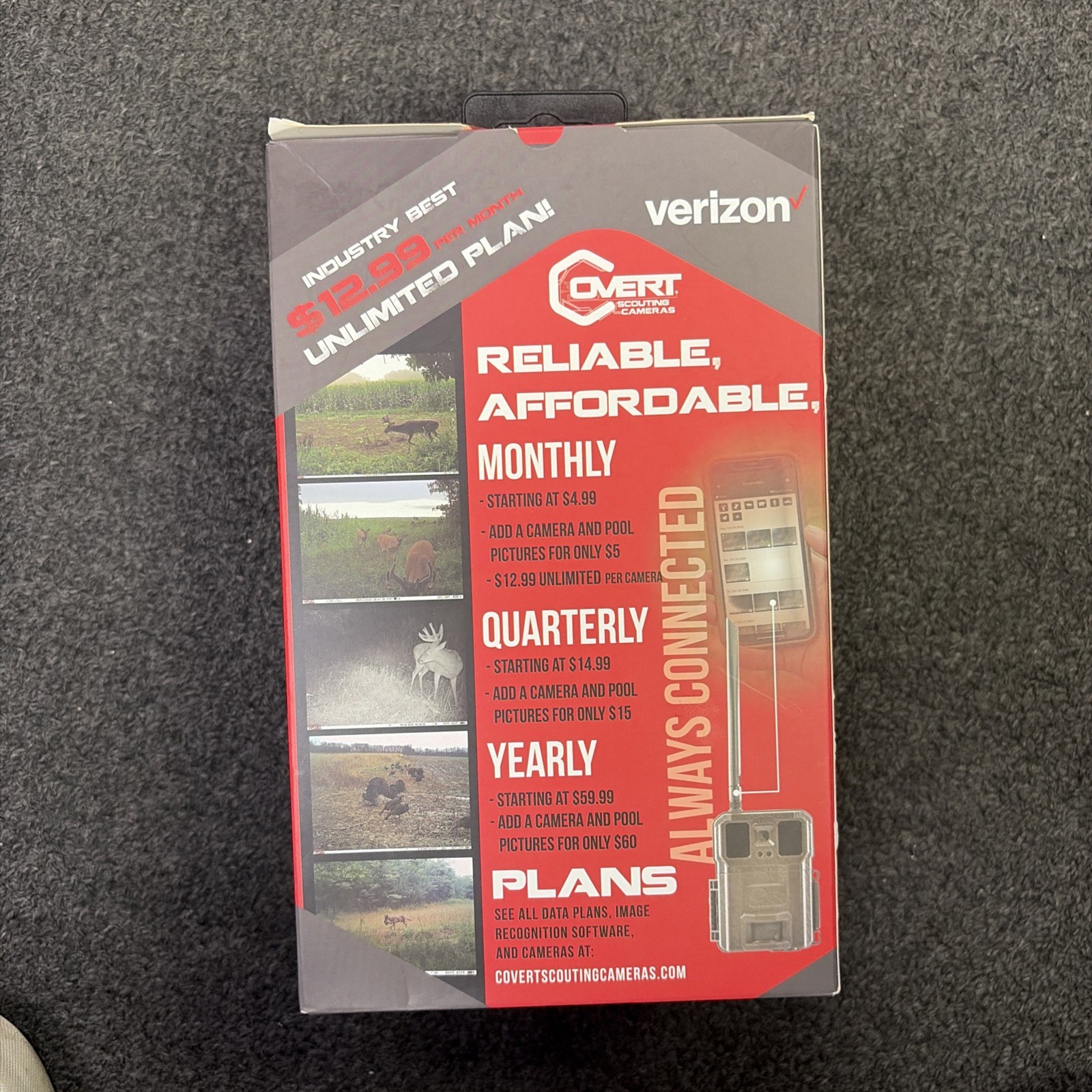 Covert WC32-V Cellular Trail Camera , Cell Cam By Scouting Cameras