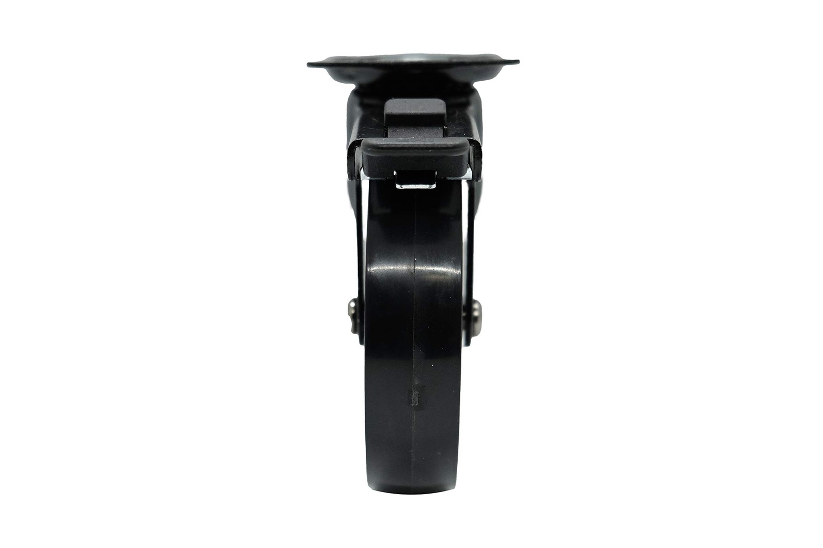 8300E Vintage Series 4-Inch 6-Spoke Designer Caster, 4 Pack - Gloss Black