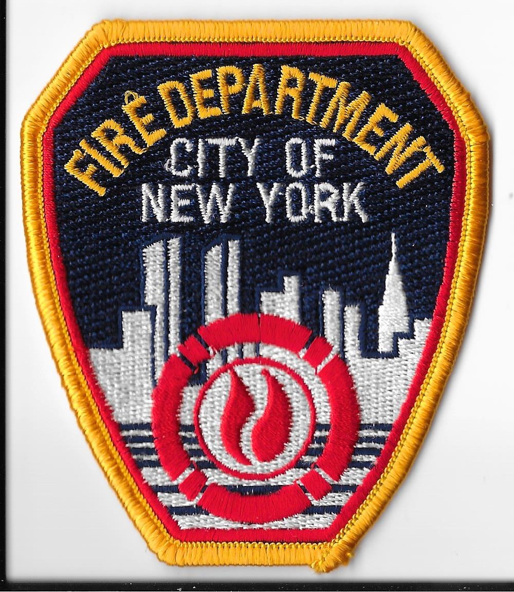 New York City Fire Dept Hat Patch V5