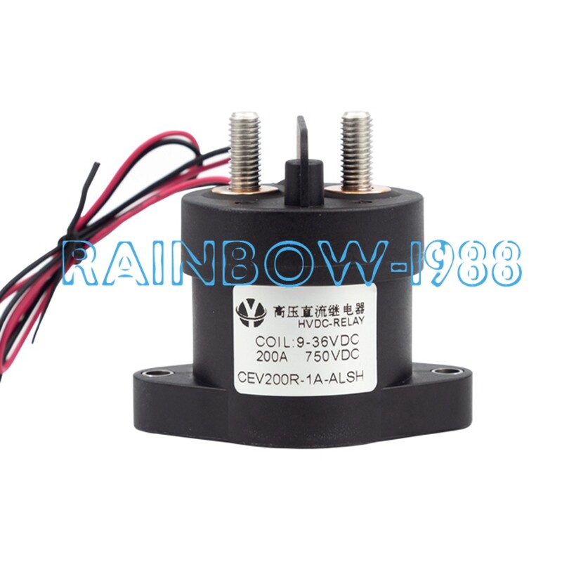 FOR CEV200R high-voltage DC relay 200A 750VDC vacuum ceramic 9-36VDC