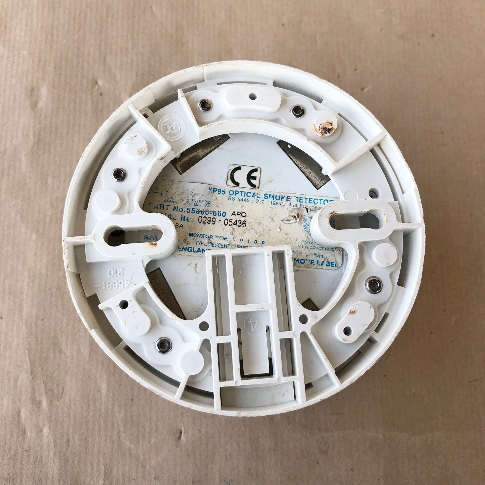 APOLLO 55000-600 APO XP95 OPTICAL SMOKE DETECTOR