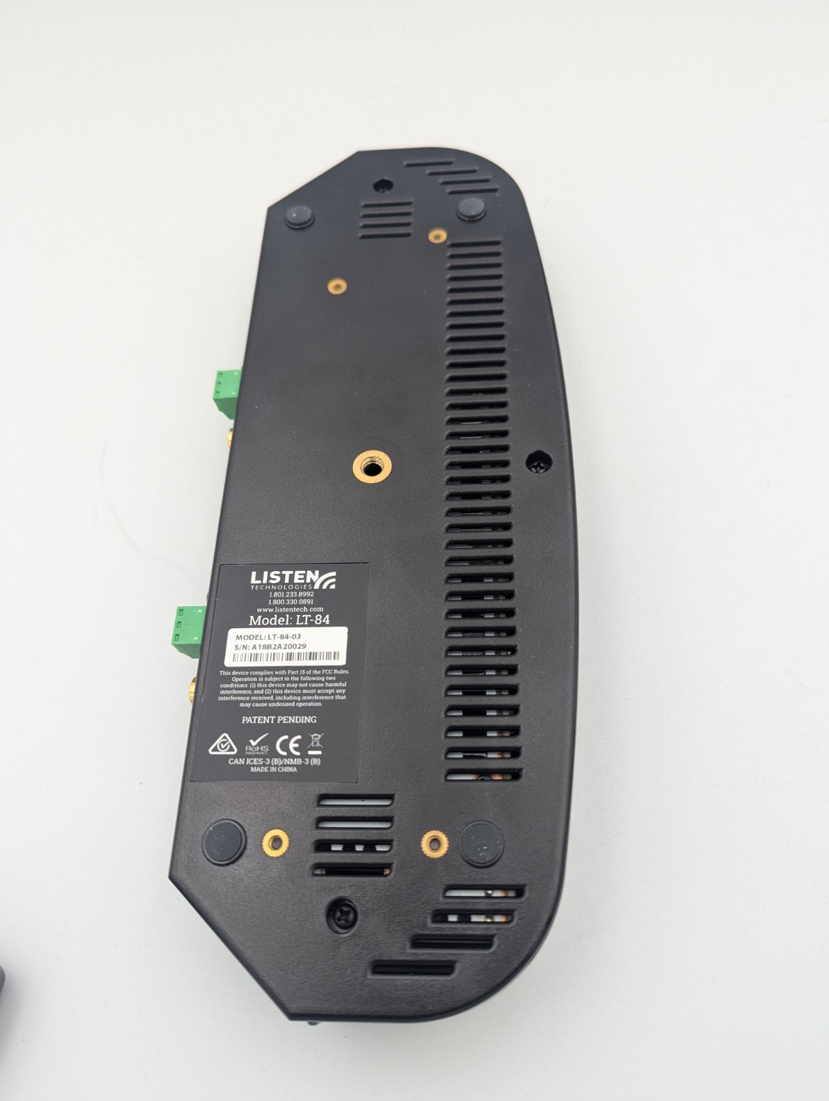 LISTEN TECHNOLOGIES LT-84-03 With Case
