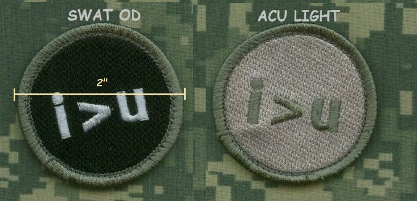 JSOC SPECIAL OPS INHERENT RESOLVE JTF CJTF-OIR velkrö 2-TAB: I'm BETTER than YOU