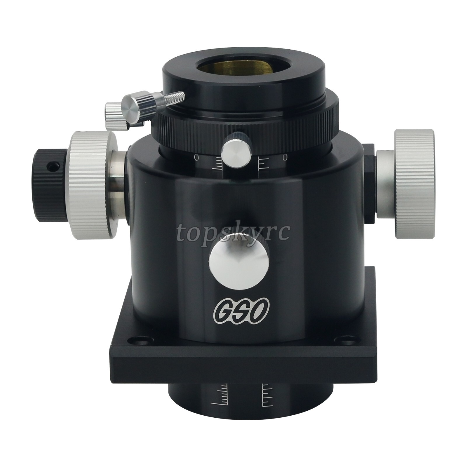 GSO 10:1 Micro Crayford Style Focuser 2-inch Dual Speed Toothless Focuser tps