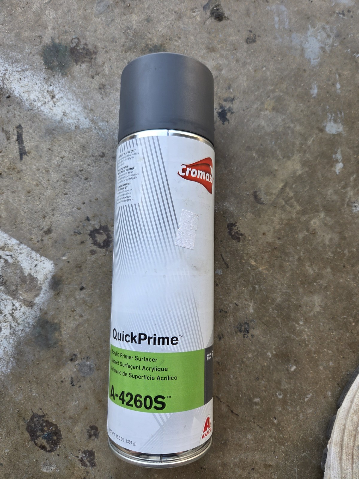 AXALTA CROMAX A-4260s PRIMER GRAY, AEROSOL, BRAND NEW