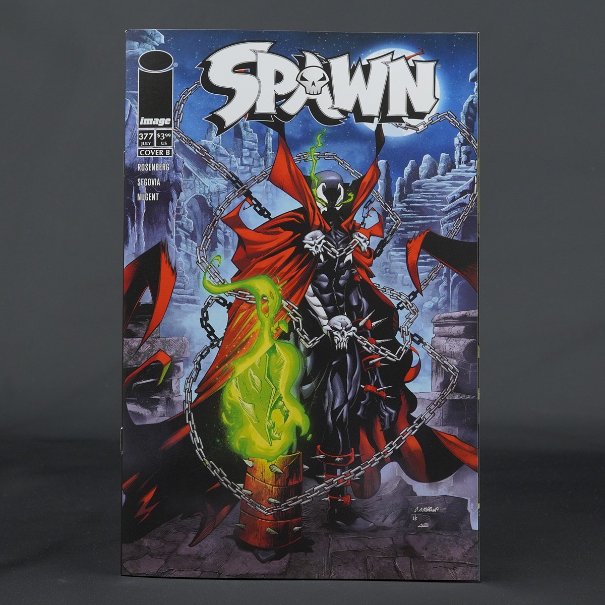 SPAWN #377 Cvr B Image Comics 2026 0226IM0453 377B (W) Rosenberg (CA) Campana